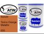 Preview: Suzuki, Torino Orange Metallic, 055: 500ml Lackdose + 500ml Klarlack + 250ml Härter - Set, von ATW Autoteile West.